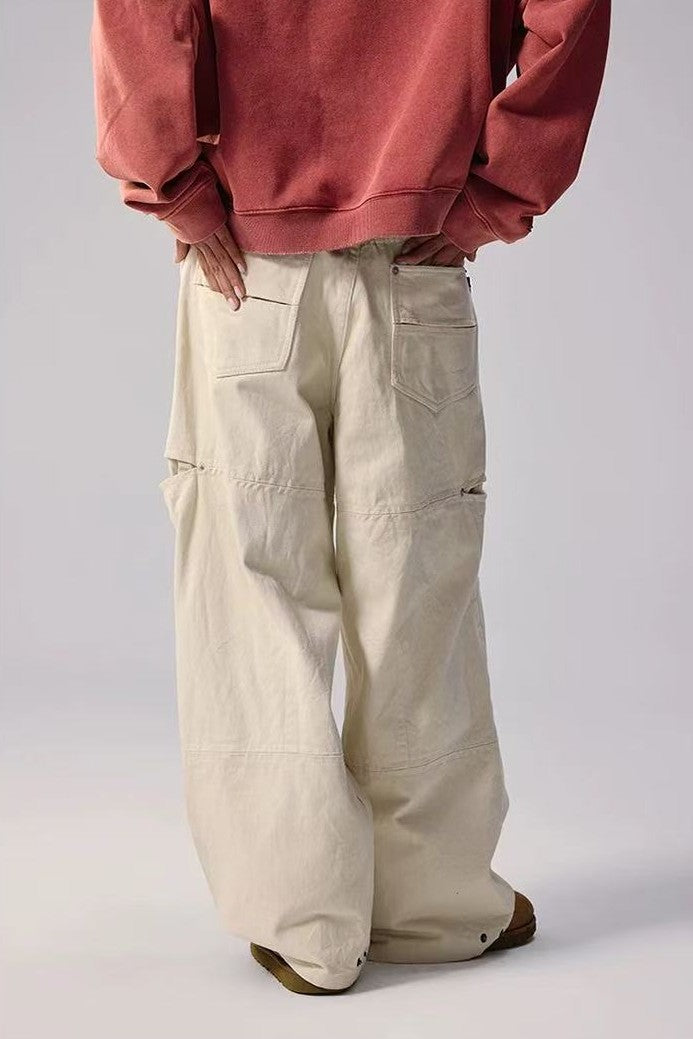 REMEDY Loose Straight-leg Cargo Pants