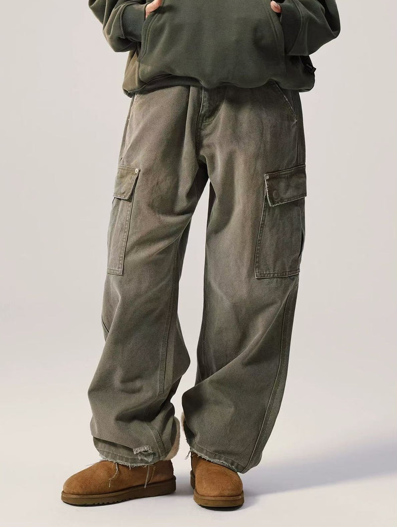 REMEDY Retro Straight-leg Loose Pants