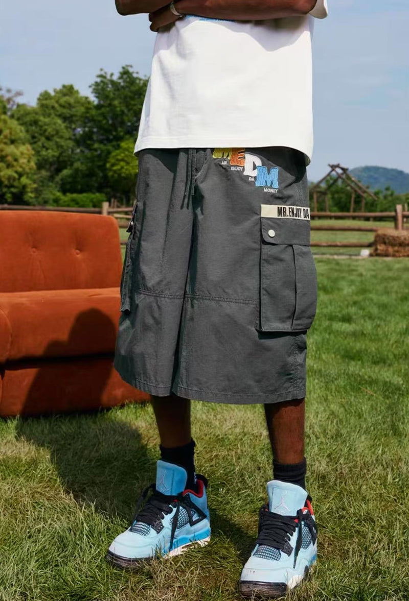 MEDM Cargo Cropped Pants