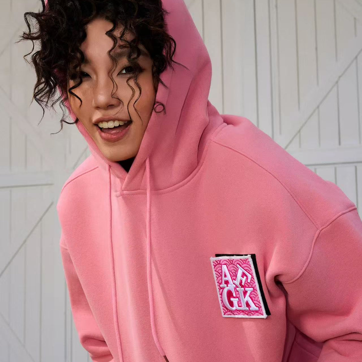 AFGK Logo Velcro Hoodie