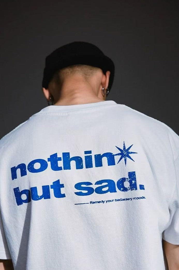 REMEDY Devil Roar Print Washed Short-sleeve T-shirt