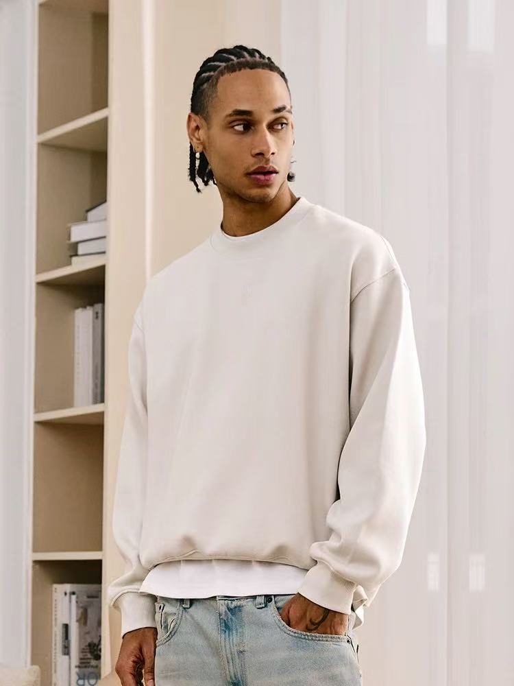 REMEDY Octagram Star Logo Print Sweater