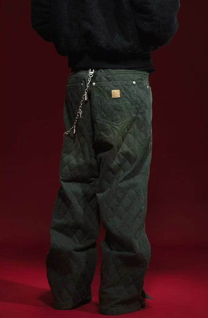 REMEDY Mesh Thickened Cotton Pants