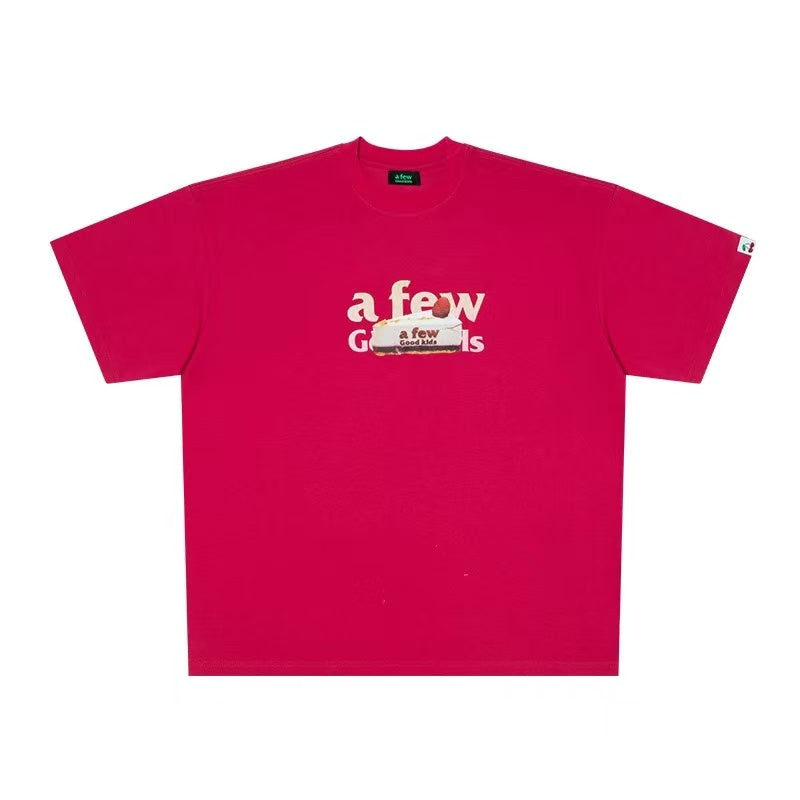 AFGK Dessert Printed short-sleeved T-shirt