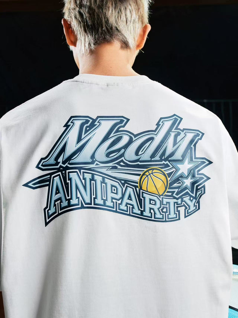 MEDMxANPT Logo Print Short-sleeved T-shirt