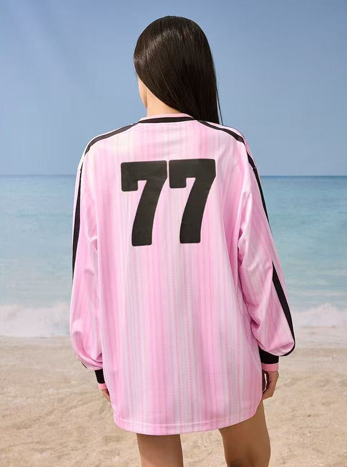 MEDM Necklace Design Long-sleeved T-shirt