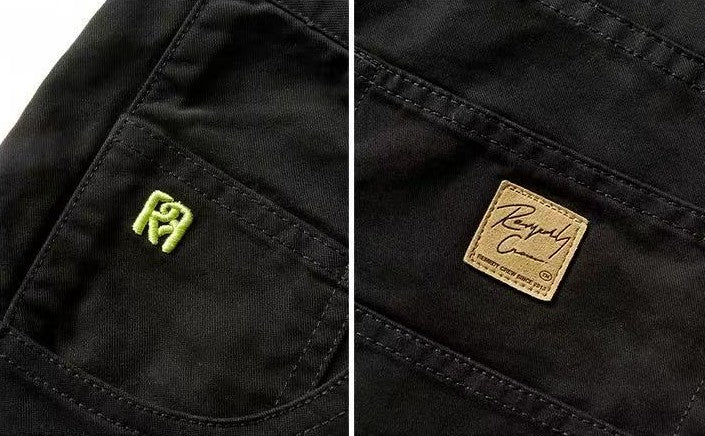 REMEDY Logo Embroidery Cargo Pants