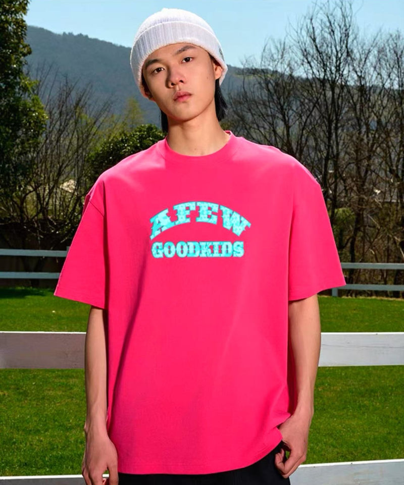 AFGK Flocked Short-sleeve T-shirt