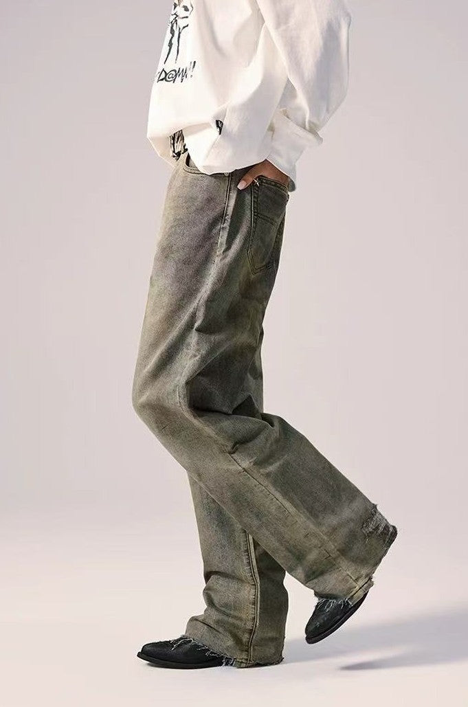 REMEDY Washed Baggy Jeans