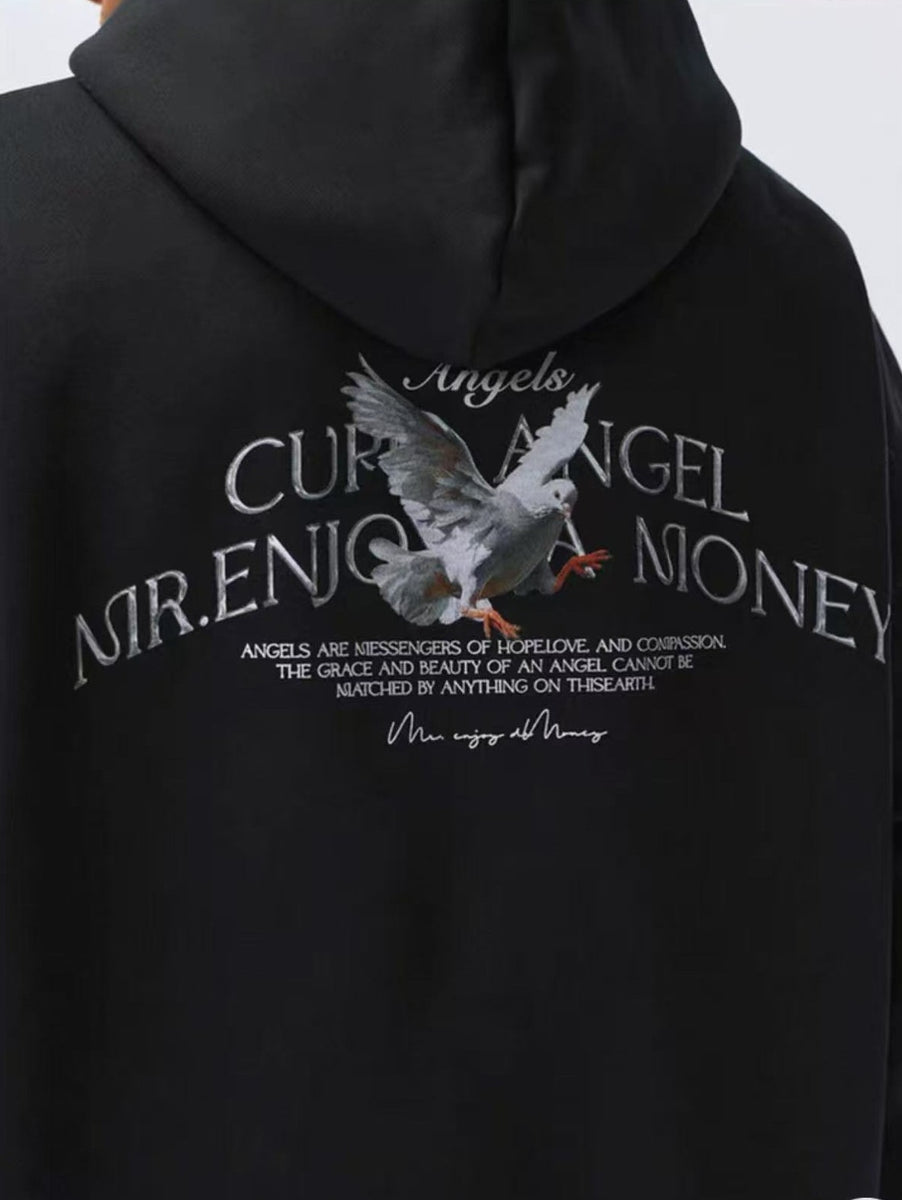 MEDM Angel Dove Printed Hoodie