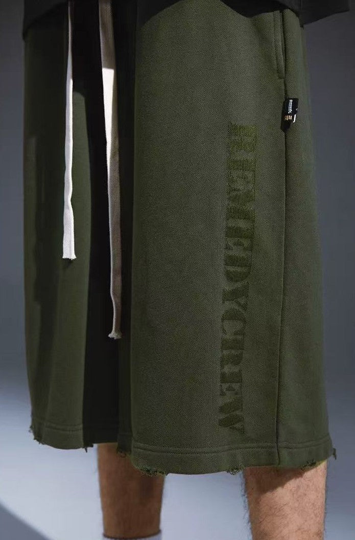 REMEDY Logo Printed Casual Shorts