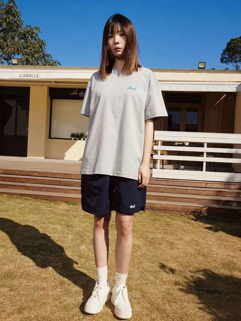 REMEDY Logo Lettering Short-sleeve T-shirt