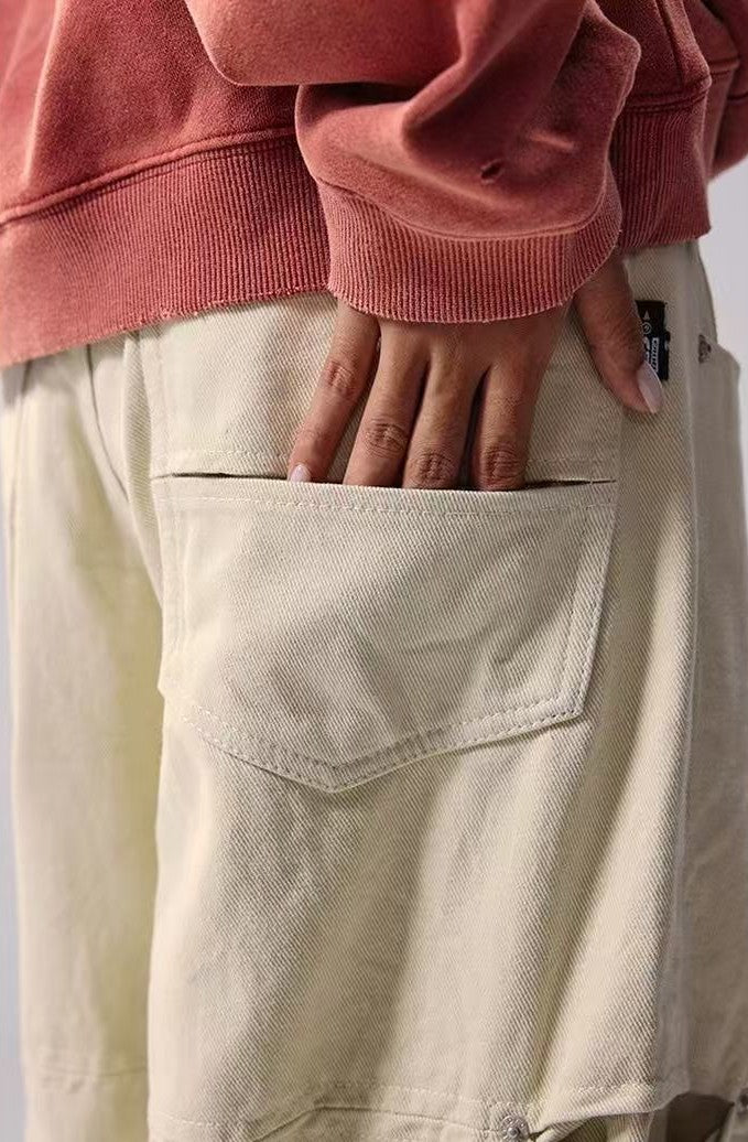 REMEDY Loose Straight-leg Cargo Pants