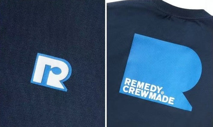 REMEDY Logo Print Short-sleeve T-shirt
