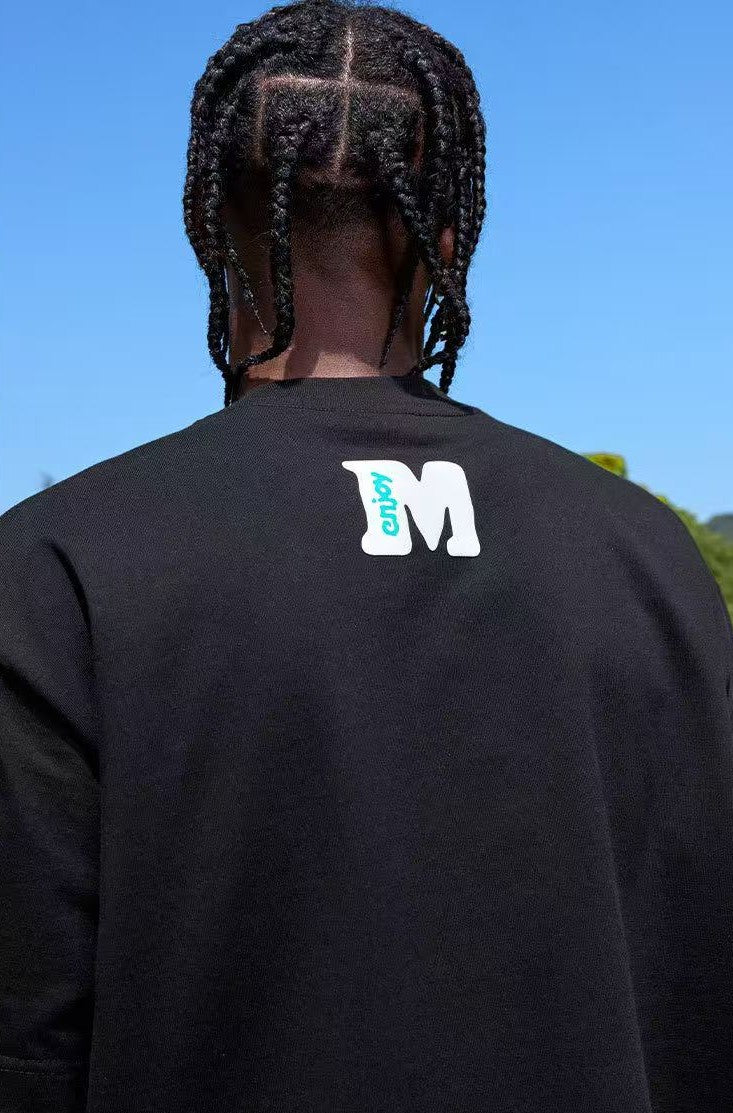 MEDM Cartoon Pocket Short-sleeve T-shirt