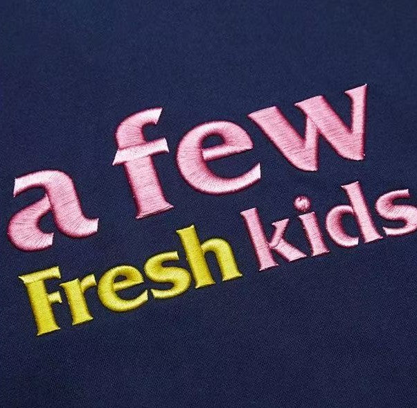 AFGKxMJFRESH Basic Embroidered Hoodie