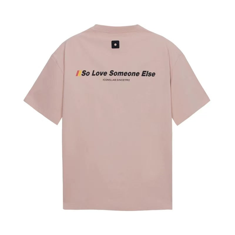 ICONSLAB Three Color Gradient logo T-shirts
