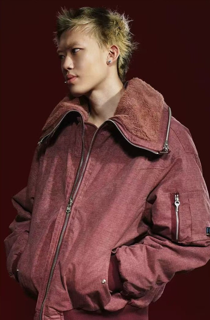 REMEDY Reversible Mountain Sculpture MA1 Jacket