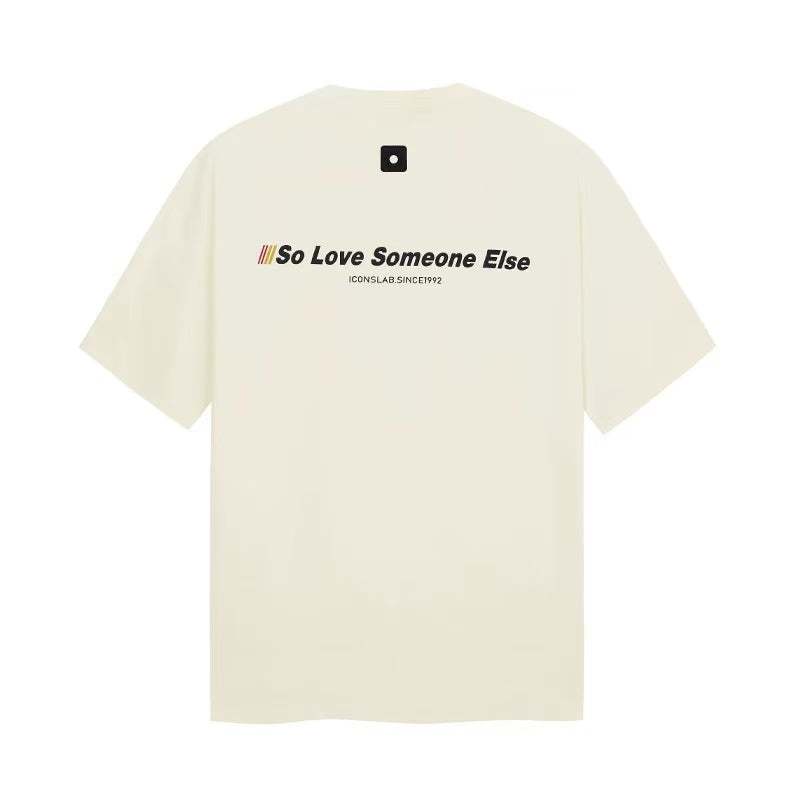 ICONSLAB Three Color Gradient logo T-shirts