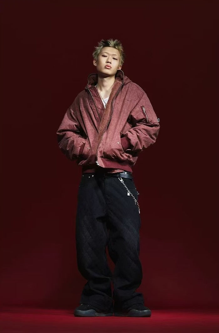 REMEDY Reversible Mountain Sculpture MA1 Jacket