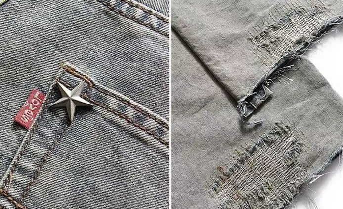 REMEDY Washed Baggy Jeans