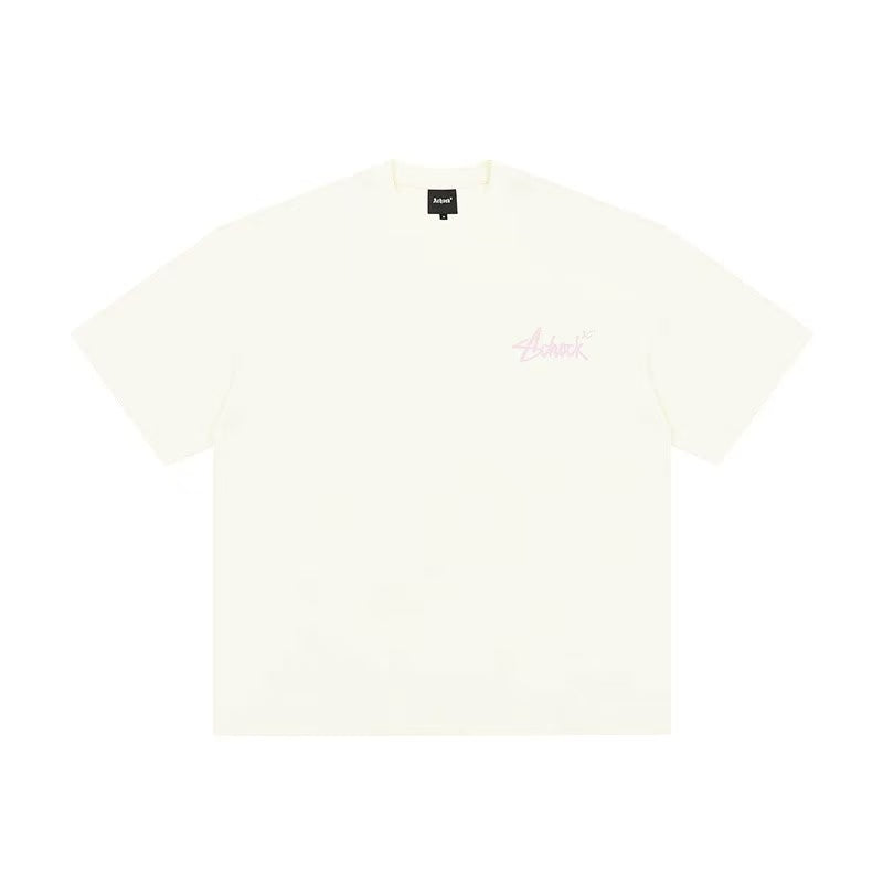 ACHOCK Flower Printed Logo T-shirts