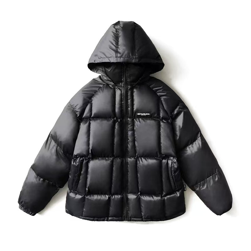 REMEDYxSTA Double Star Removable Hooded Cotton Coat
