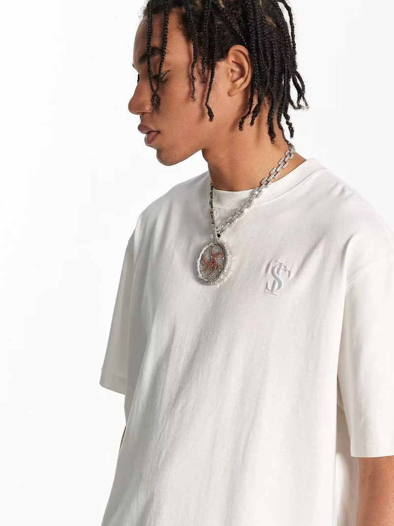 STK Highstreet Applique Crew Neck T-Shirt