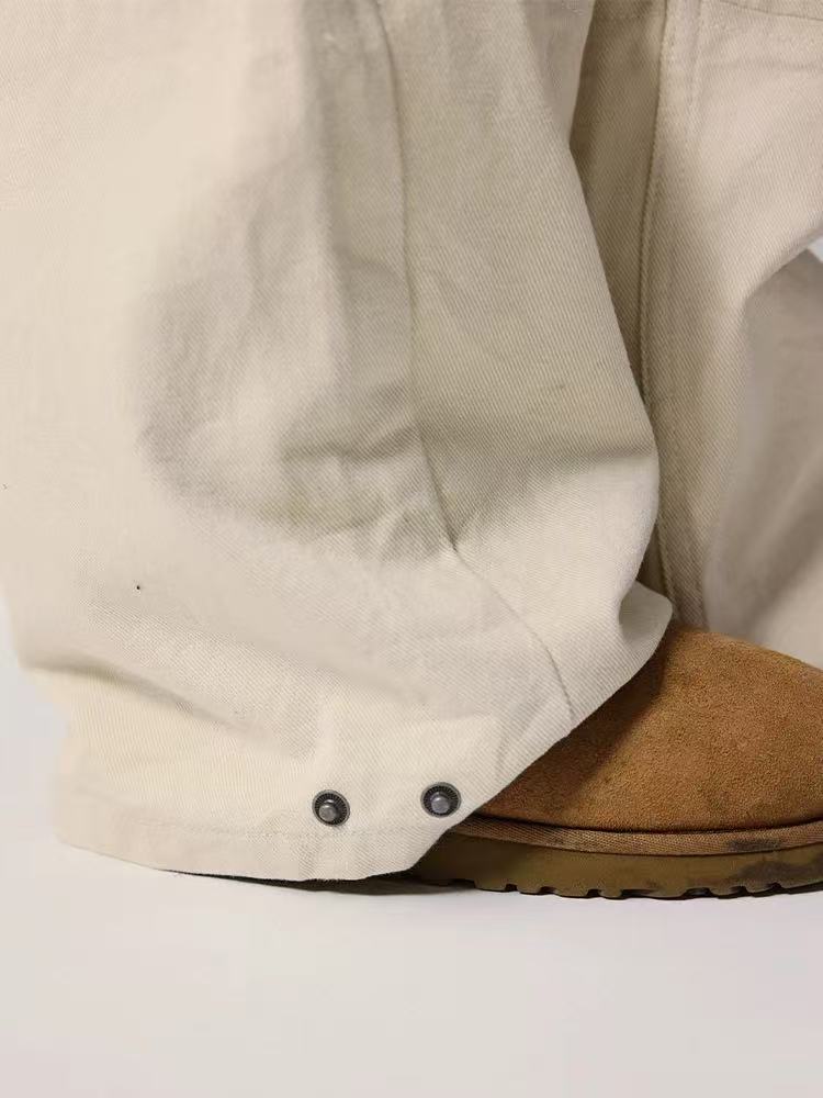 REMEDY Loose Straight-leg Cargo Pants