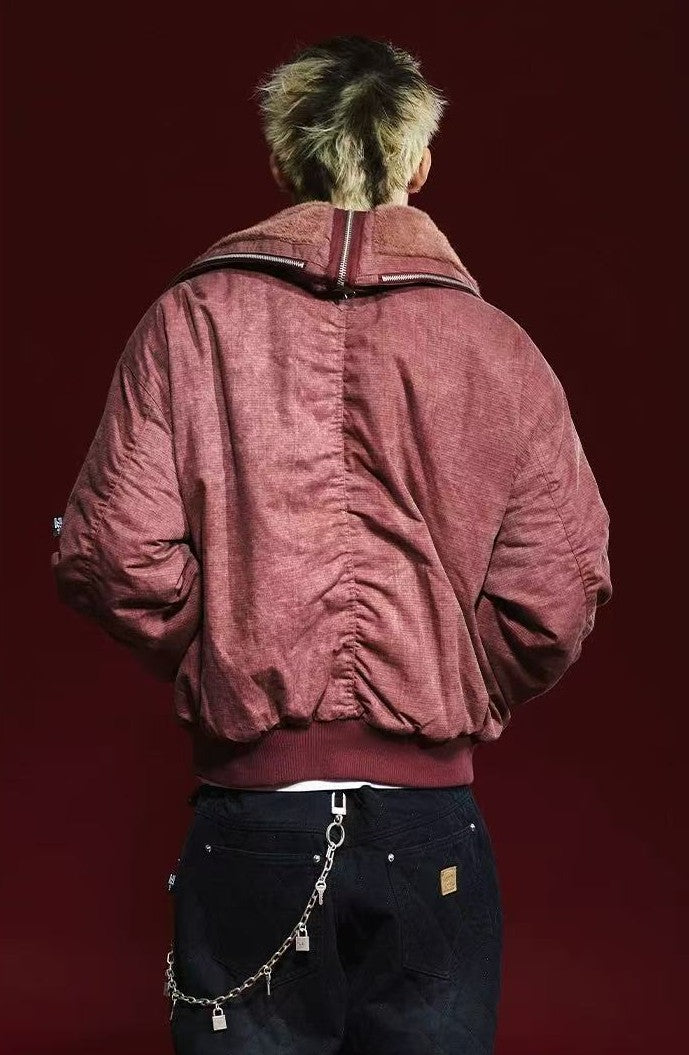 REMEDY Reversible Mountain Sculpture MA1 Jacket