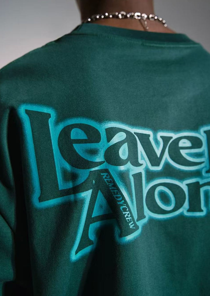 REMEDY Message Print Short-sleve T-shirt