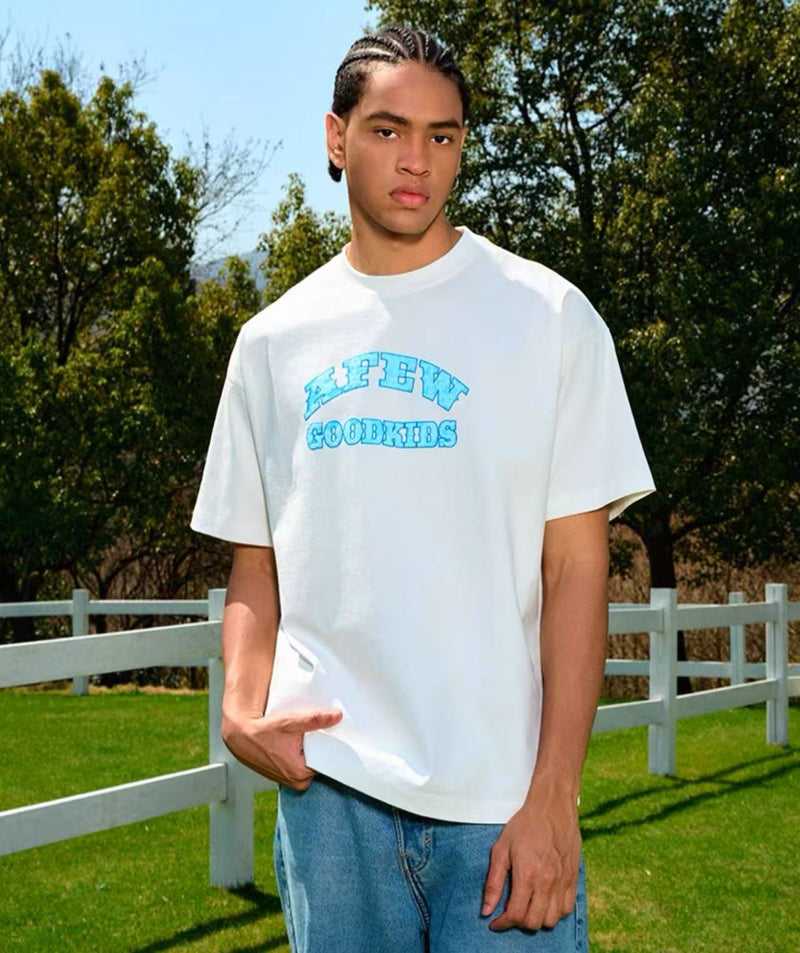 AFGK Flocked Short-sleeve T-shirt