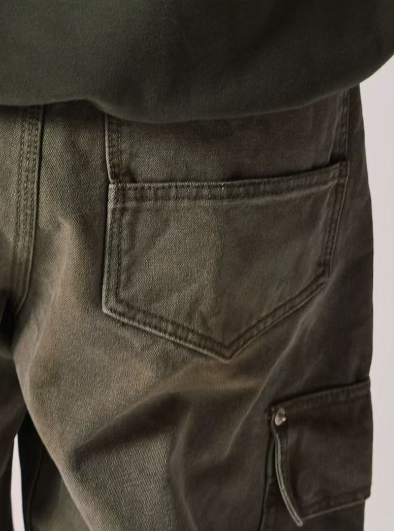 REMEDY Retro Straight-leg Loose Pants