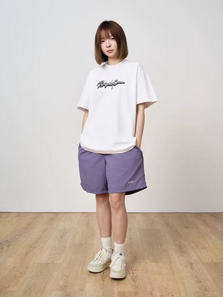 REMEDY Letter Print Short-sleeve T-shirt