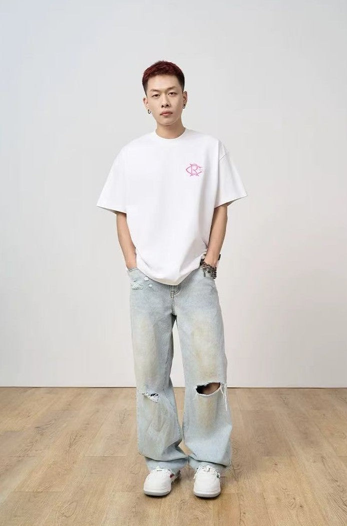 REMEDY Logo Print Short-sleeve T-shirt