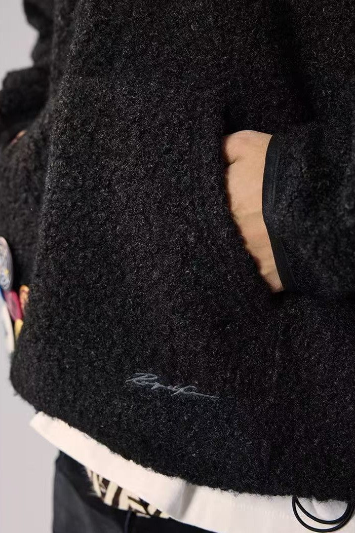 REMEDY Badge Sherpa Hoodie (x6 Badges)