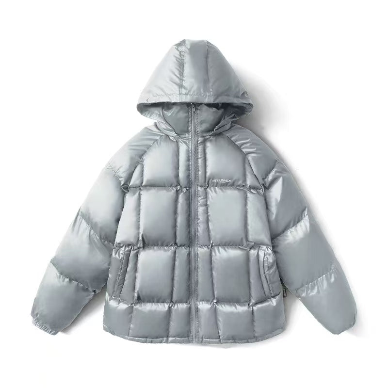 REMEDYxSTA Double Star Removable Hooded Cotton Coat