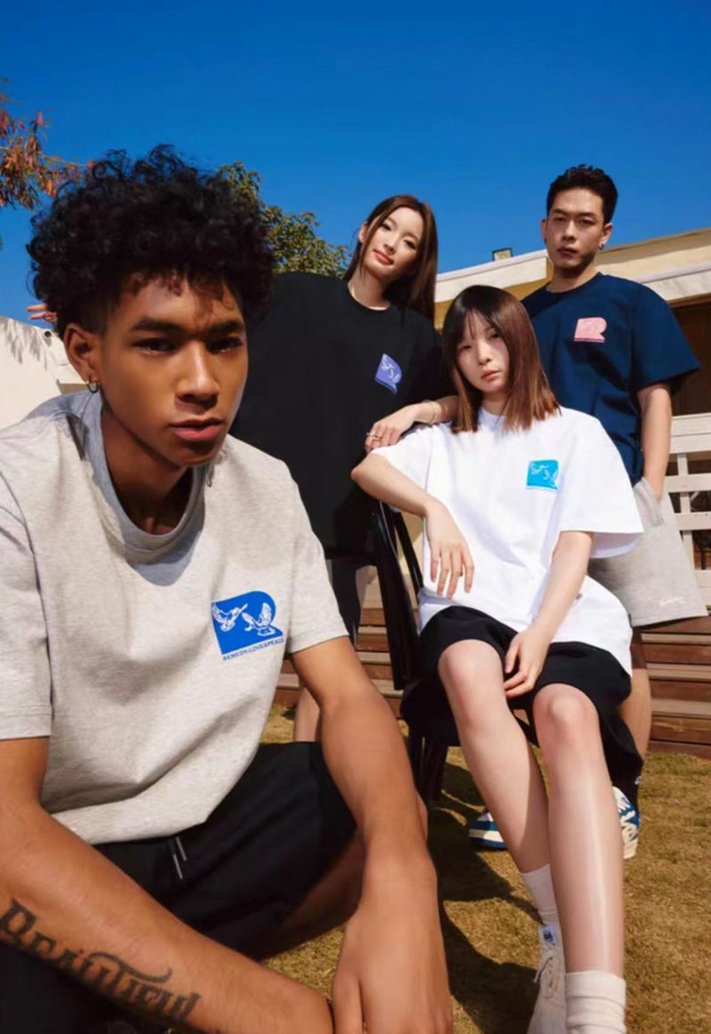 REMEDY Love and Peace Dove Short-sleeve T-shirt