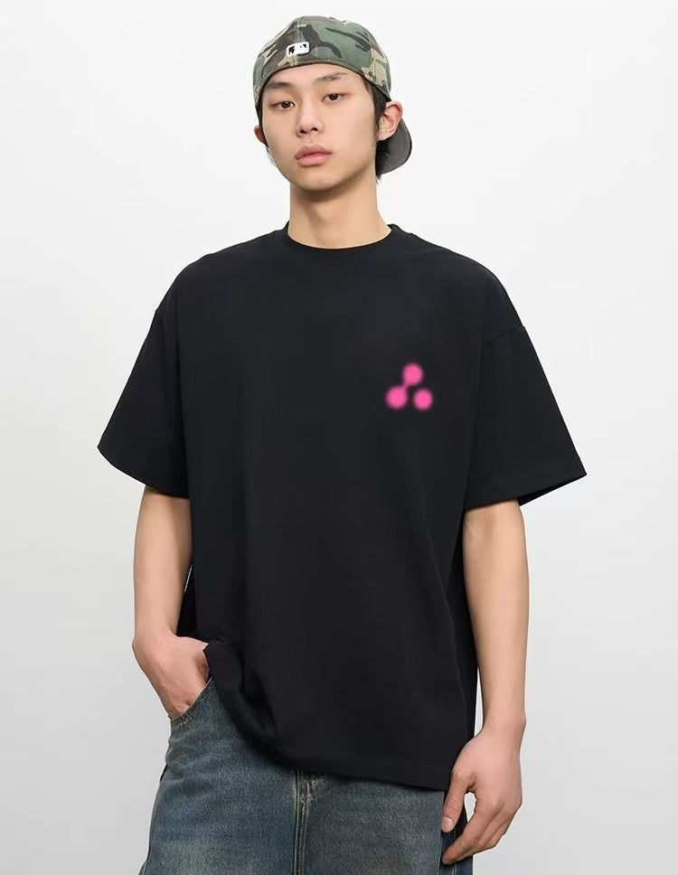 AFGK Phantom Ring LOGO Short-sleeved T-shirt