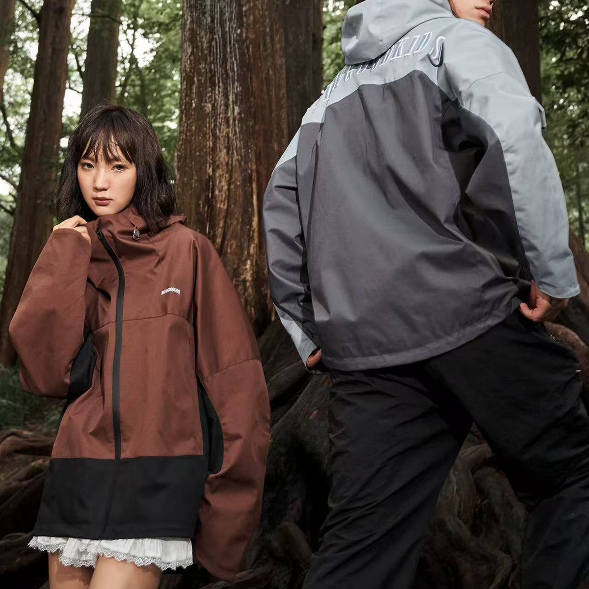 AFGK Color Block Outdoor Jacket