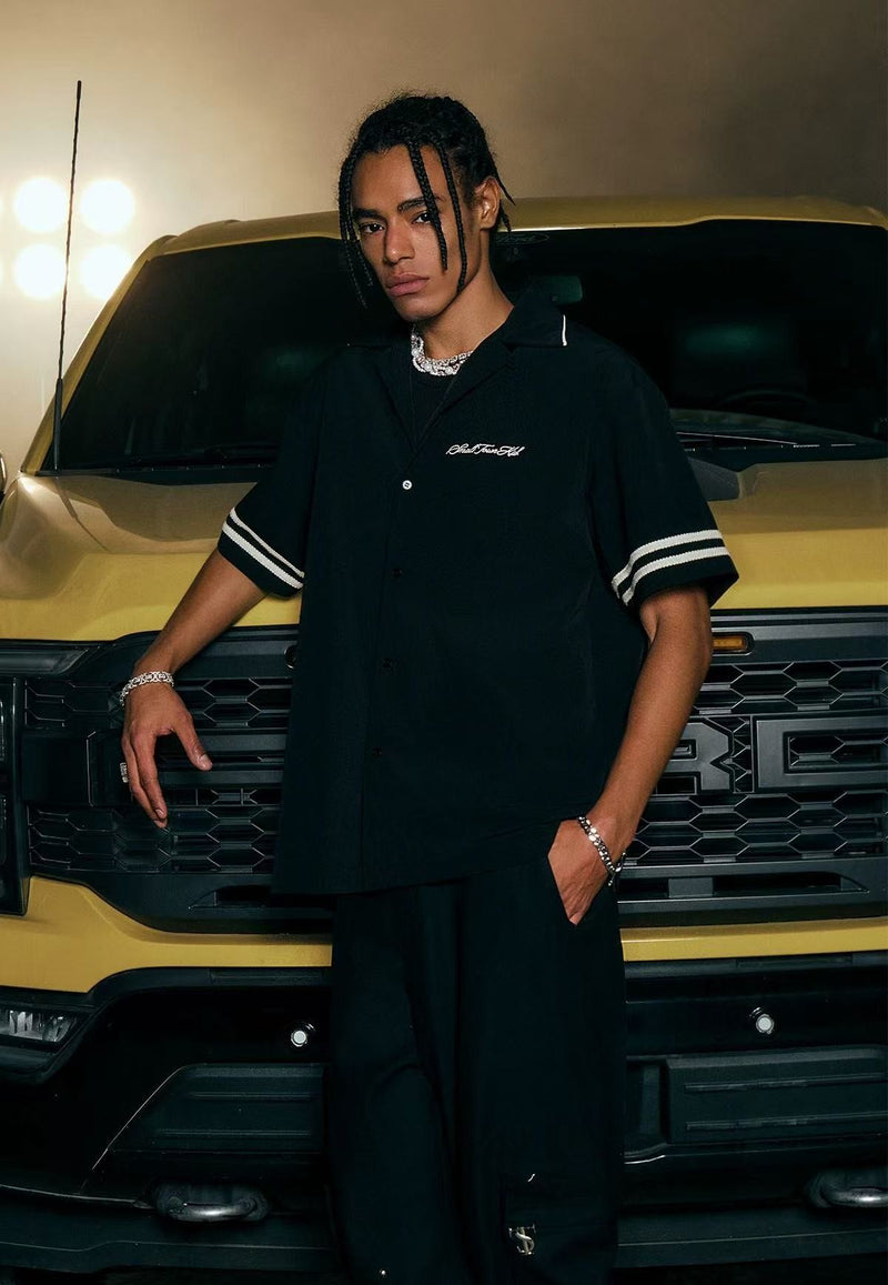 STK Vintage Piped Cuban Collar Shirt