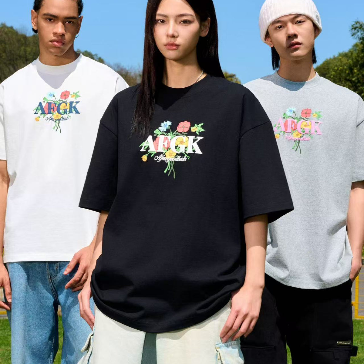 AFGK Bouquet Short Sleeve T-Shirt