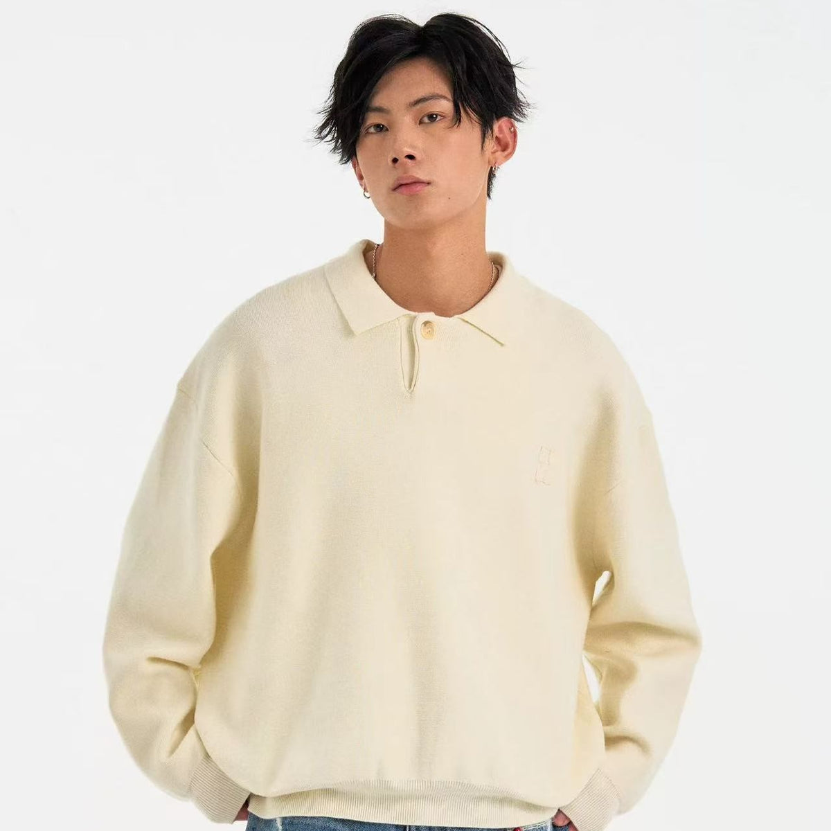 BIPOLAR Polo Sweater