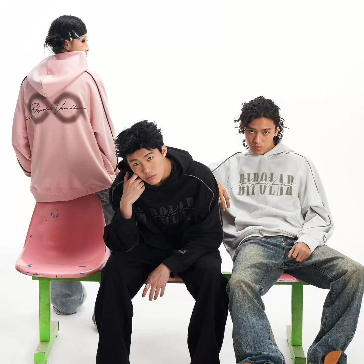 BIPOLAR Suede Guard Hoodie