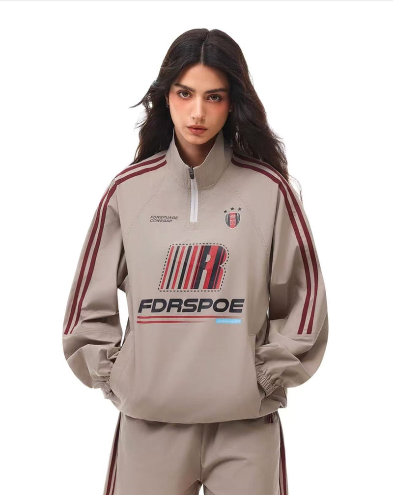 FDR Half-zip Stand Collar Jacket