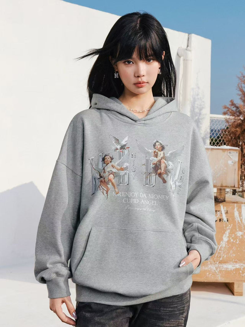 MEDM Angel Dove Printed Hoodie