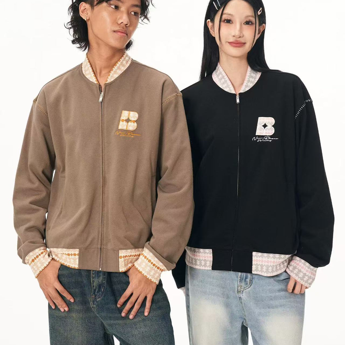 BIPOLAR Baseball Zip Top