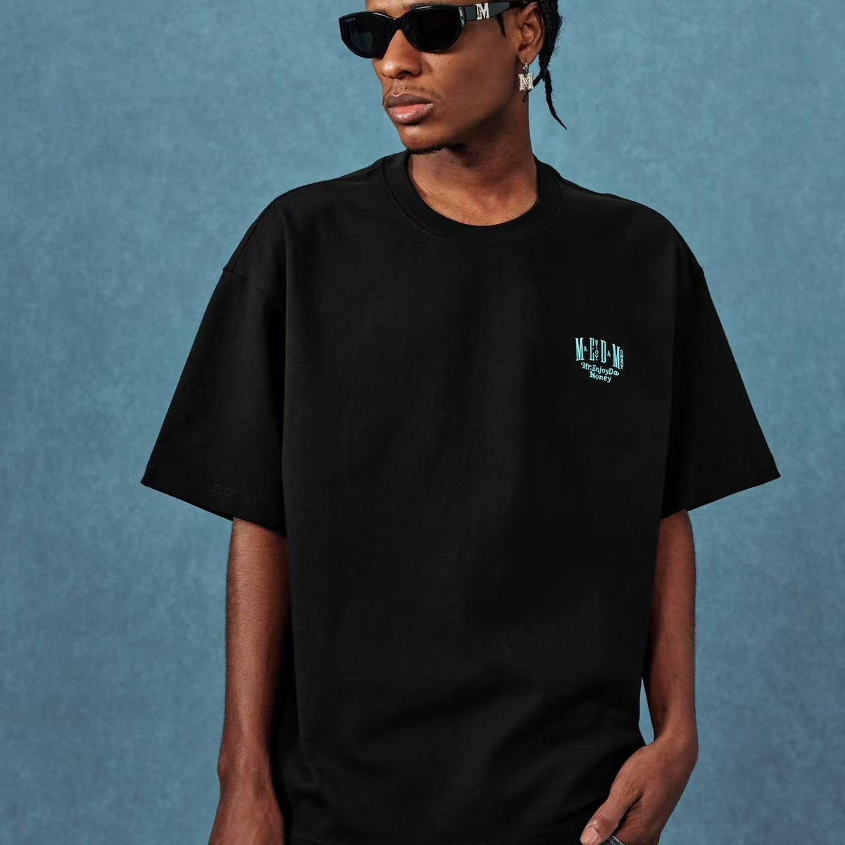 MEDM Logo Embroidered T-shirt