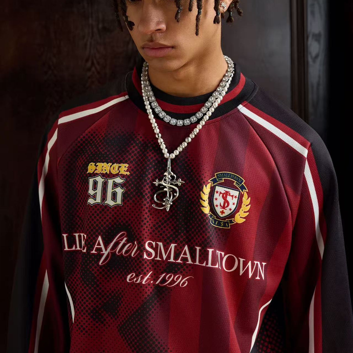 STK Vintage Casual Long-Sleeve Jersey