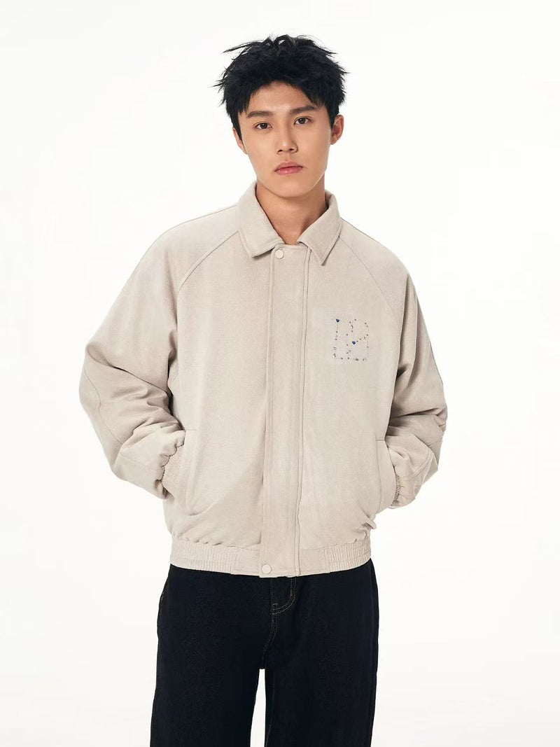 BIPOLAR Hot Diamond Suede Vintage Down Jacket